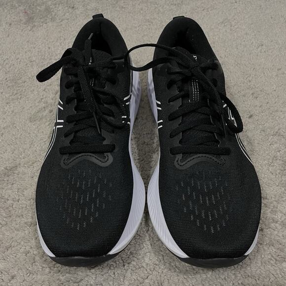 ASICS GEL-Excite 10 Running Shoes Womens Size 9.5 Black White Cushioned Sneakers - Picture 6 of 10